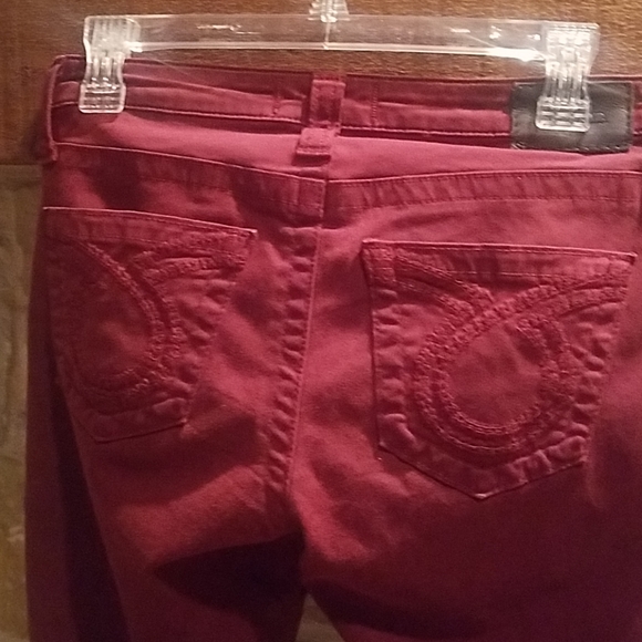 Big Star Denim - Jean's, Burgundy, skinny